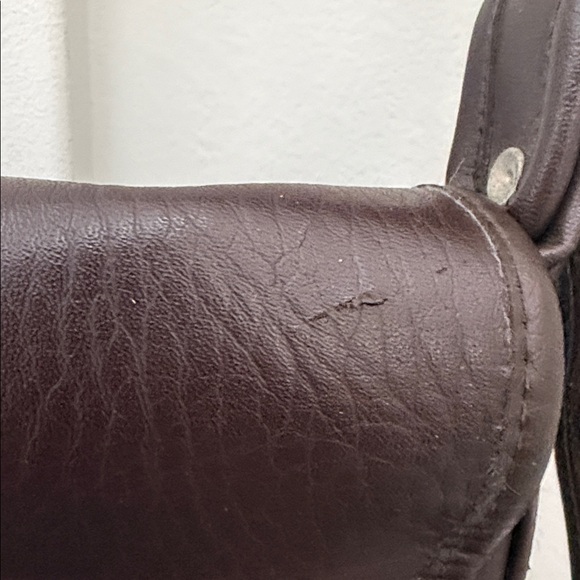 Vintage Coach 90s Whitney Crossbody Bag color brown - Picture 3 of 7